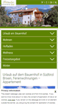 Mobile Screenshot of froetscherhof.com